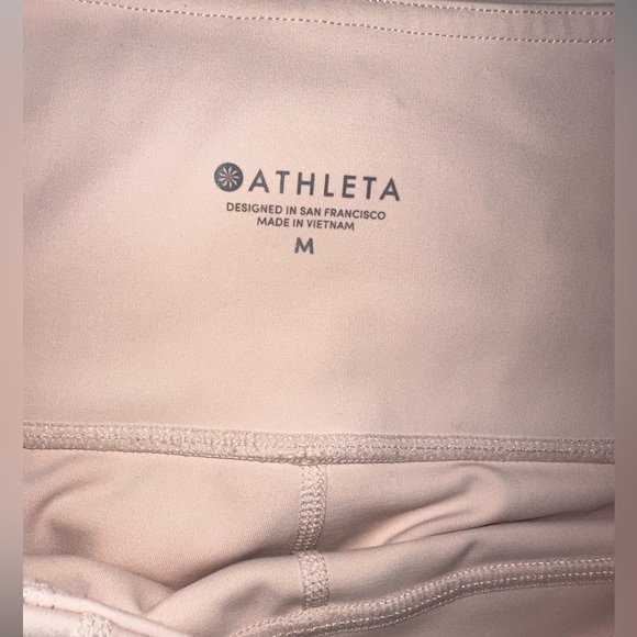 Athleta Eclipse 7/8 High Rise Pink Leggings - Picture 5 of 7